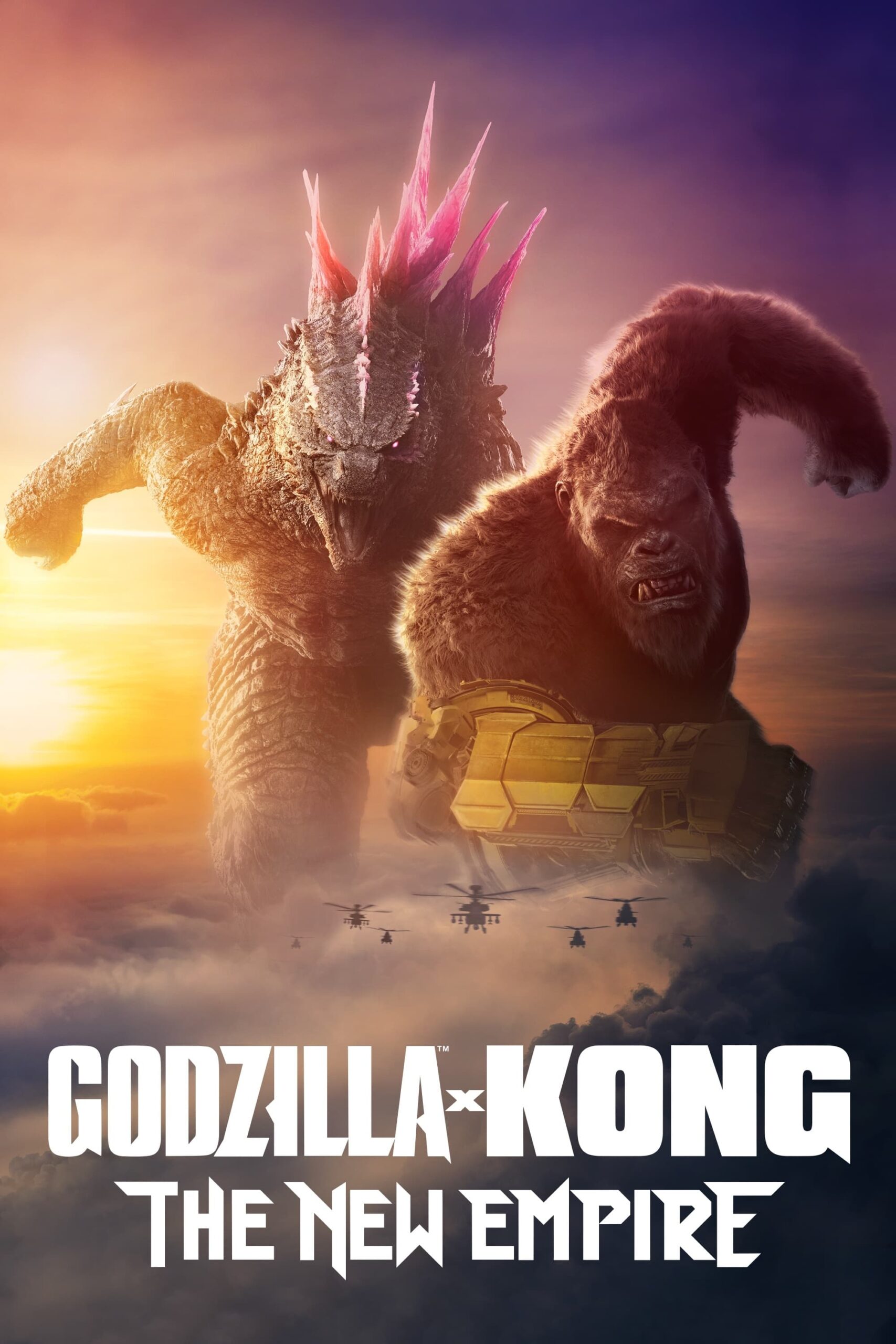 Godzilla x Kong The New Empire Streaming Poster Movie Database August 12th 2024 scaled 1